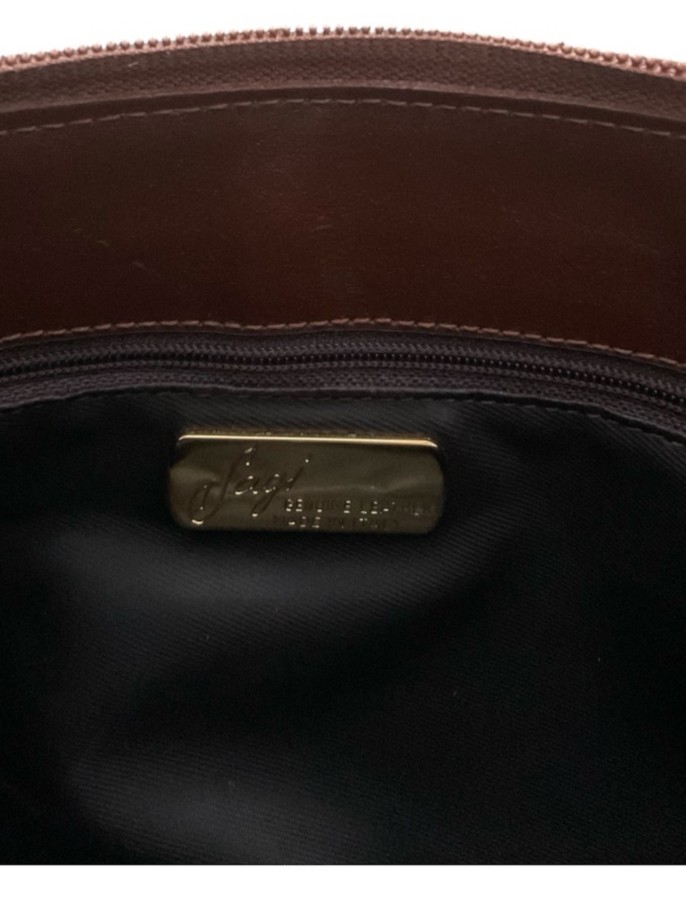 SAGI EAST - West Style Leather Shoulder Bag Dual Straps Top Zip Closure - Picture 3 of 10